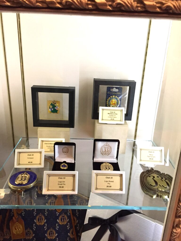 club 33 merchandise