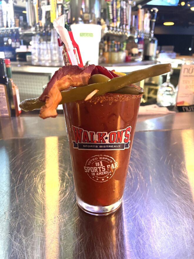 bloody mary at walk on's